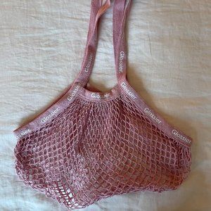 Limited Edition Glossier Pink Market Bag